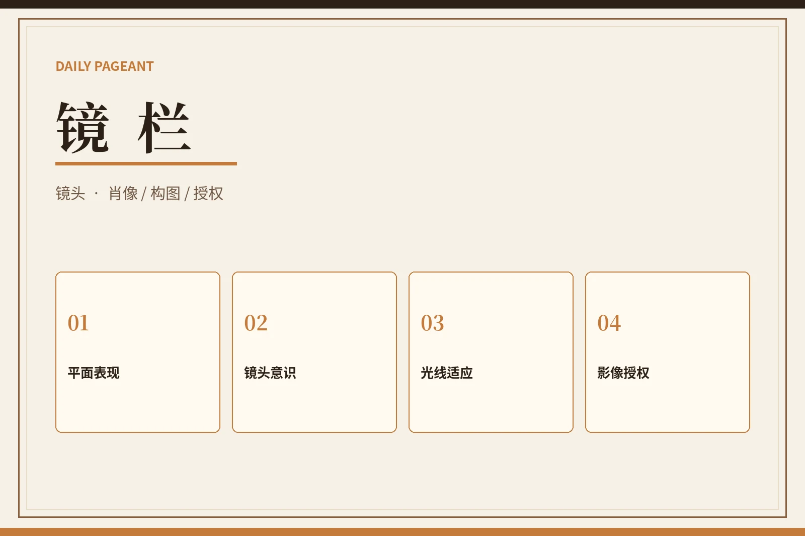 镜头意识